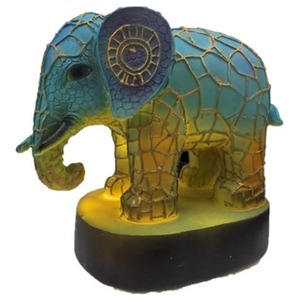 ARTE - ABAJUR LUMINARIA ELEFANTE RESINA