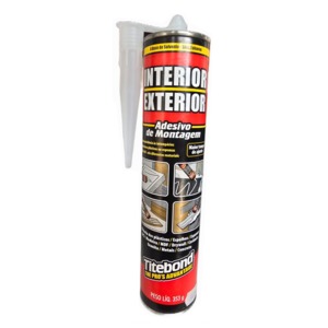ADESIVO DE MONTAGEM INT/EXT 353G MARROM CLARO - TITEBOND