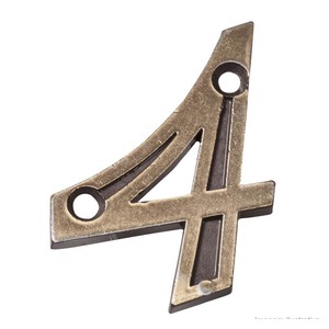 NUMERO COLONIAL RES. 4 ZLO