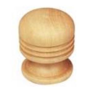 PUXADOR BOTAO MAD. TORRE MARFIM PEQ R62P