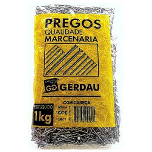 PREGO 10 X 10 C/CAB. - 1 KG.