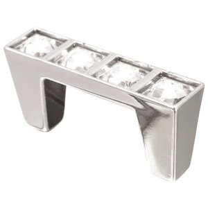 PUXADOR 2892 32 MM CRB C/ACRILICO (CORE)