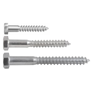 PARAFUSO MADEIRA SEXT. 1/4 X 90