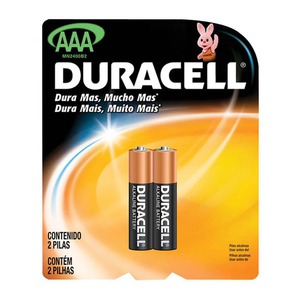 PILHA ALCALINA PALITO AAA- 2 PC.