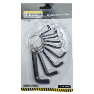 CHAVE ALLEN JOGO 10 PC - HOBBY MM. 158062