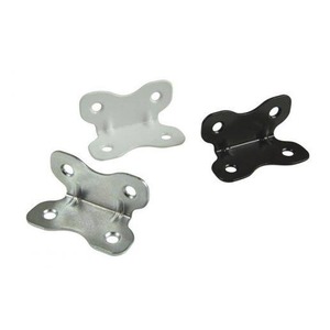 CANTONEIRA 4 FUROS BRANCA BORBOLETA - 1055