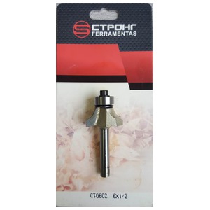 FRESA ABAULAR C/ROL - RAIO 6 x 25 MM.