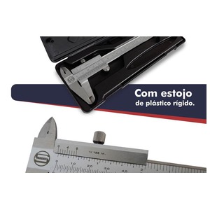 PAQUIMETRO AÇO DIGITAL - 150 MM.