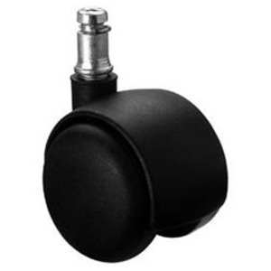 RODIZIO 50 MM PRETO PINO GIRAT. 45 KG