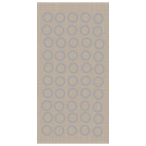 TAPA FURO 13 MM ADESIVO ARGENTO (9864) C/50